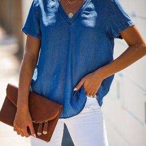 NWT Denim Tee